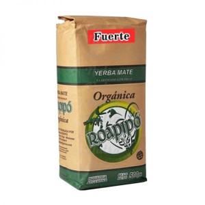 Yerba Mate Roapipo Organica Fuerte X 500 Grs (intensidad Fuerte)